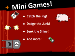 Mini Games Slide
